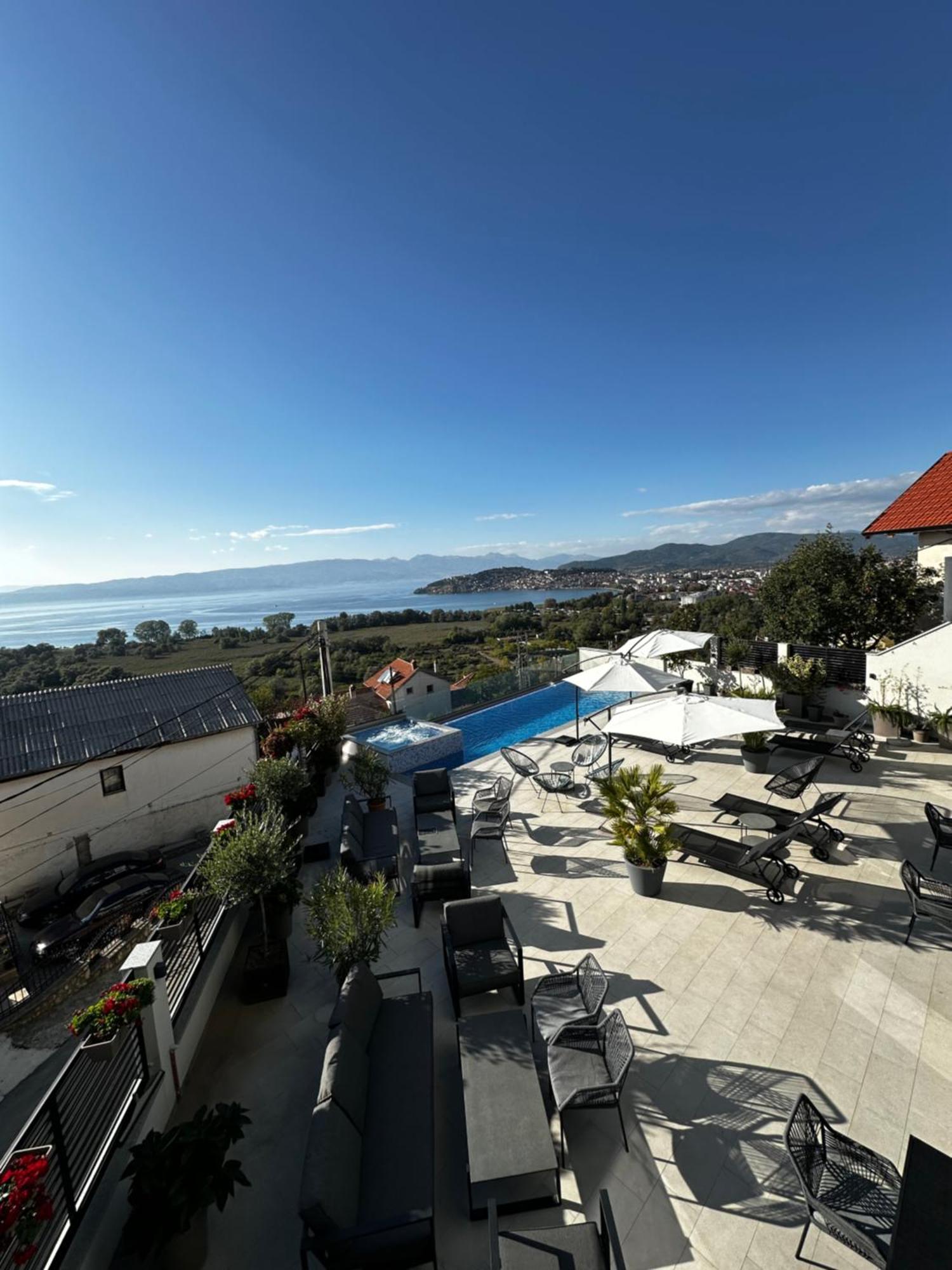La Vista Luxury Villa Ohrida Exterior foto